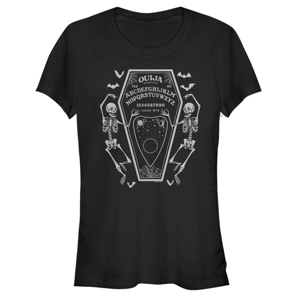 Juniors Ouija Halloween Coffin Tshirt